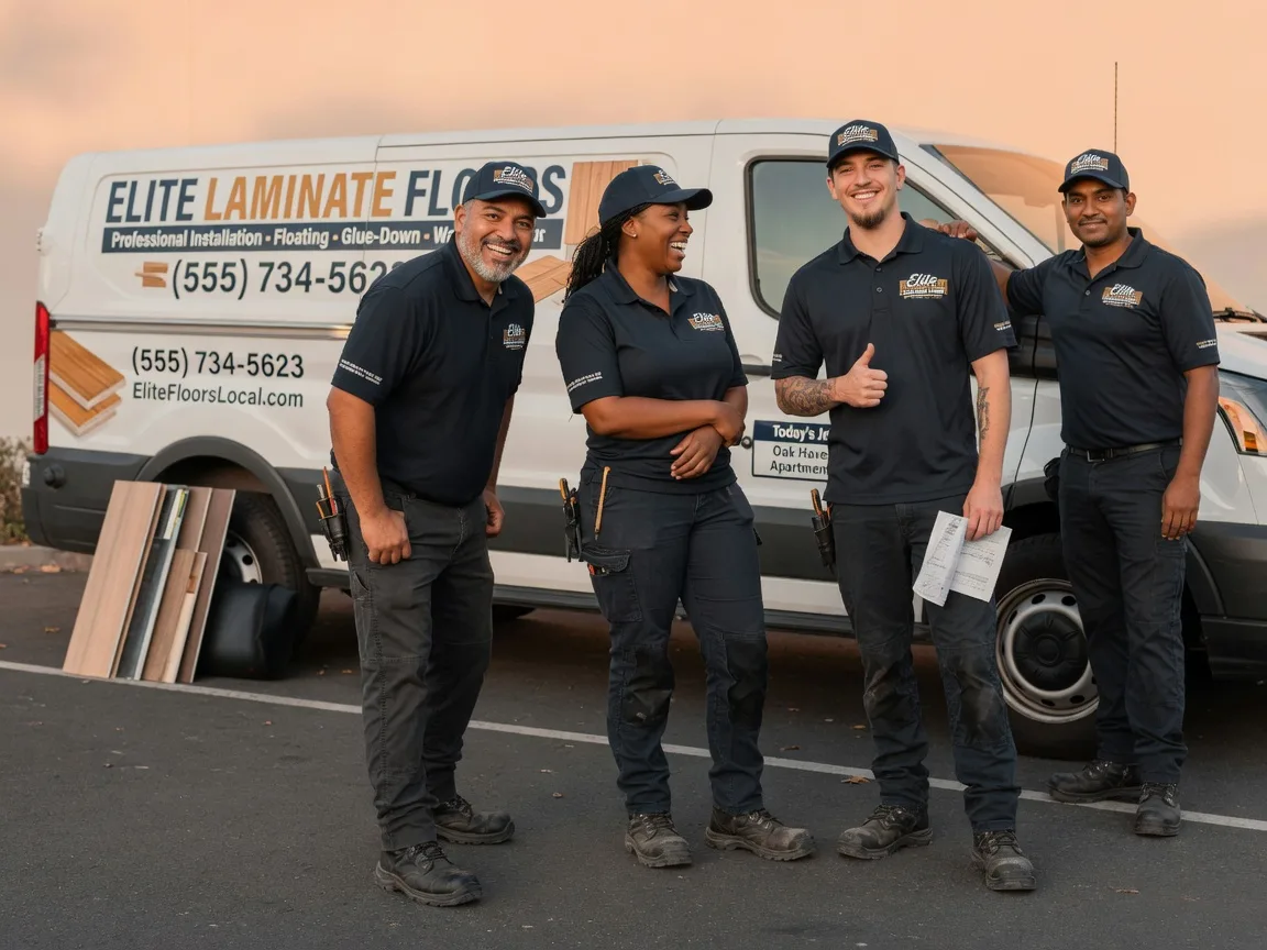 Laminate flooring installation company in Cromwell, IN